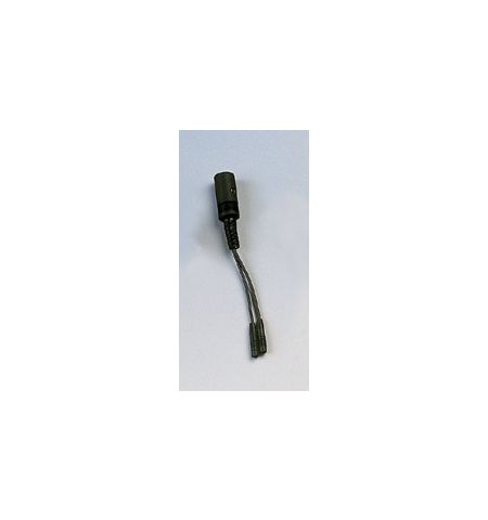 Raccords pour sondes uro Cordon Din 3 broches femelles + 2 fiches males 2mm