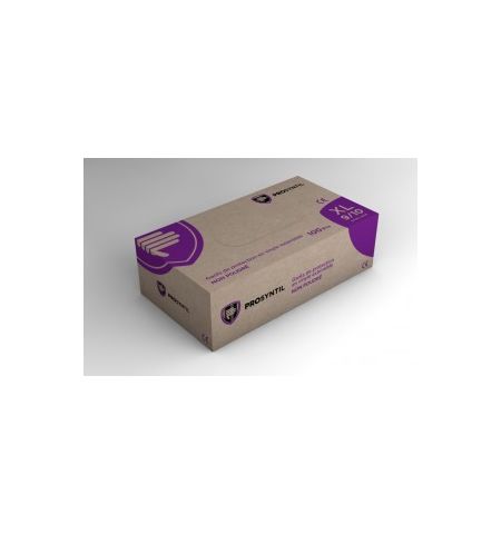 GANTS DE PROTECTION EN VINYLE EXTENSIBLE NON POUDRES