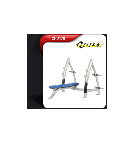HOIST Banc développé couché olympique- Musculation Pro-CF 3170