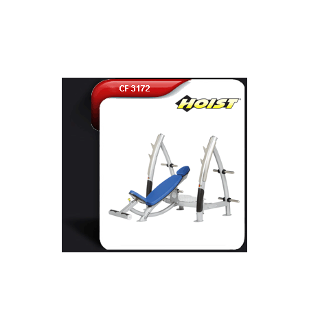HOIST Banc développé incliné olympique- Musculation Pro-CF 3172