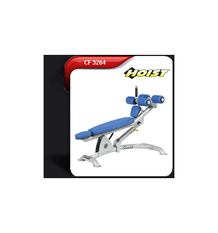HOIST Banc Abdominaux réglable- Musculation Pro-CF 3264