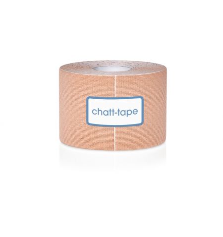 Chatt-Tape Bande de kinésiologie beige par 12 rouleaux