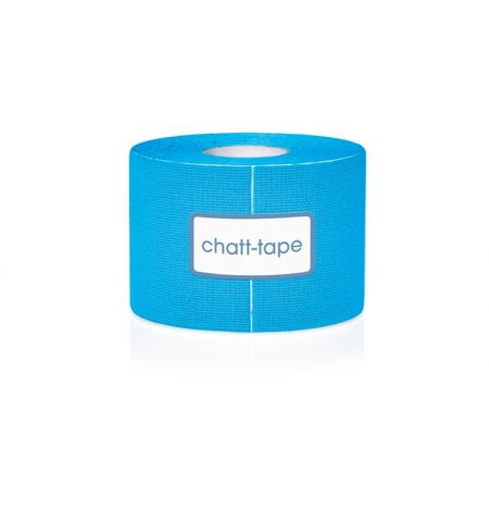 Chatt-Tape Bande de kinésiologie Bleu par 12 rouleaux