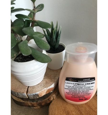 Crème massage lymphatique