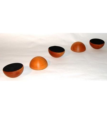 Demi Sphere en Bois