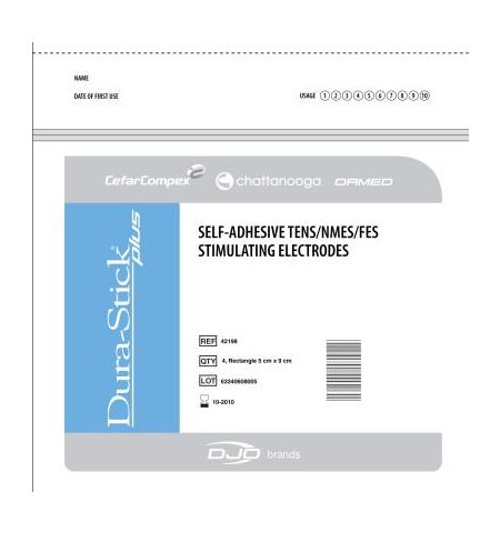 ELECTRODES DURA-STICK Plus (5 X 9) 10 sachets 