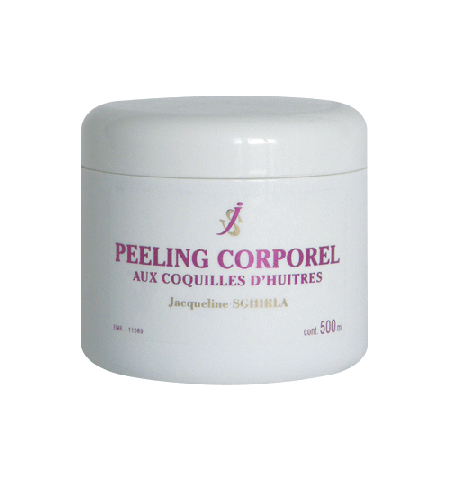 PEELING CORPOREL AUX COQUILLES D'HUITRES