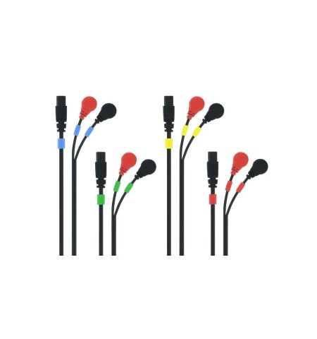 Cables snap pour cefar compex le jeu de 4